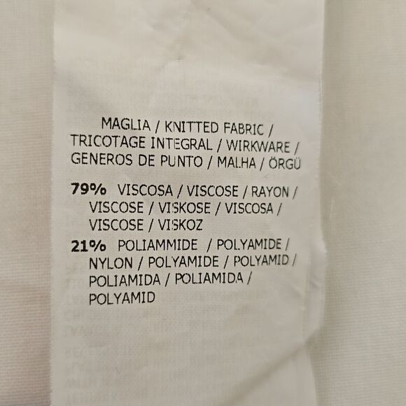 MaxMara Weekend striped vneck pullover sweater size large - Picture 7 of 8